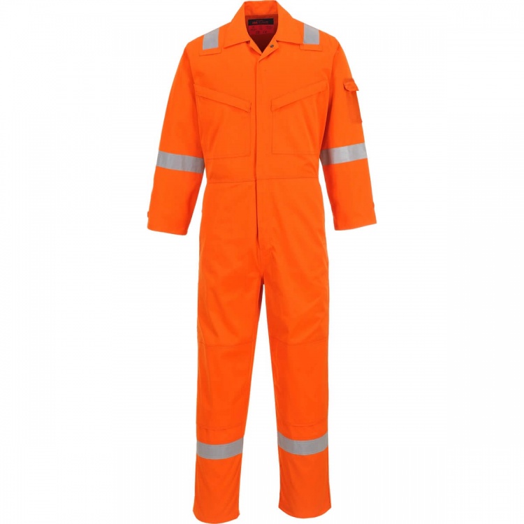 Portwest AF73 Araflame Silver Coverall